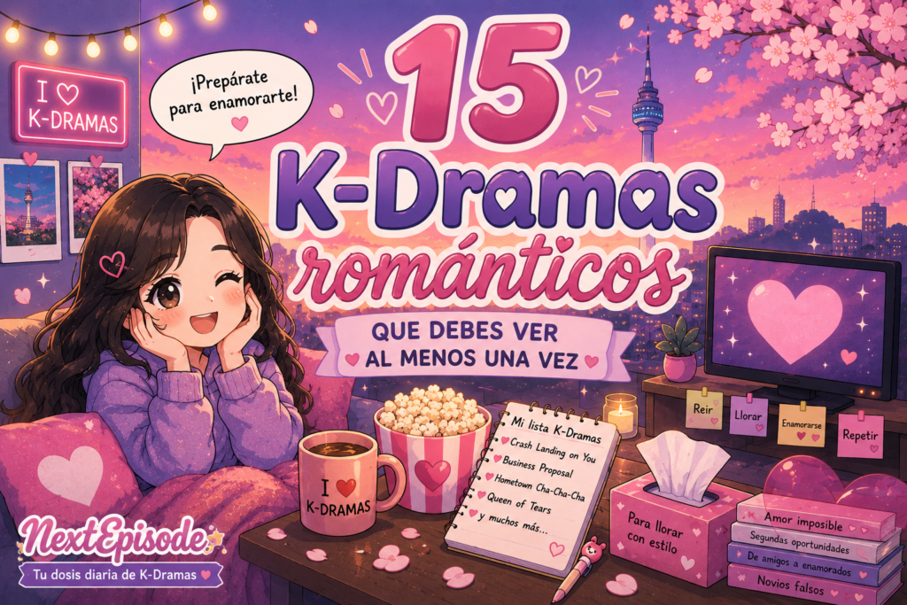 15 K-Dramas románticos que debes ver al menos una vez