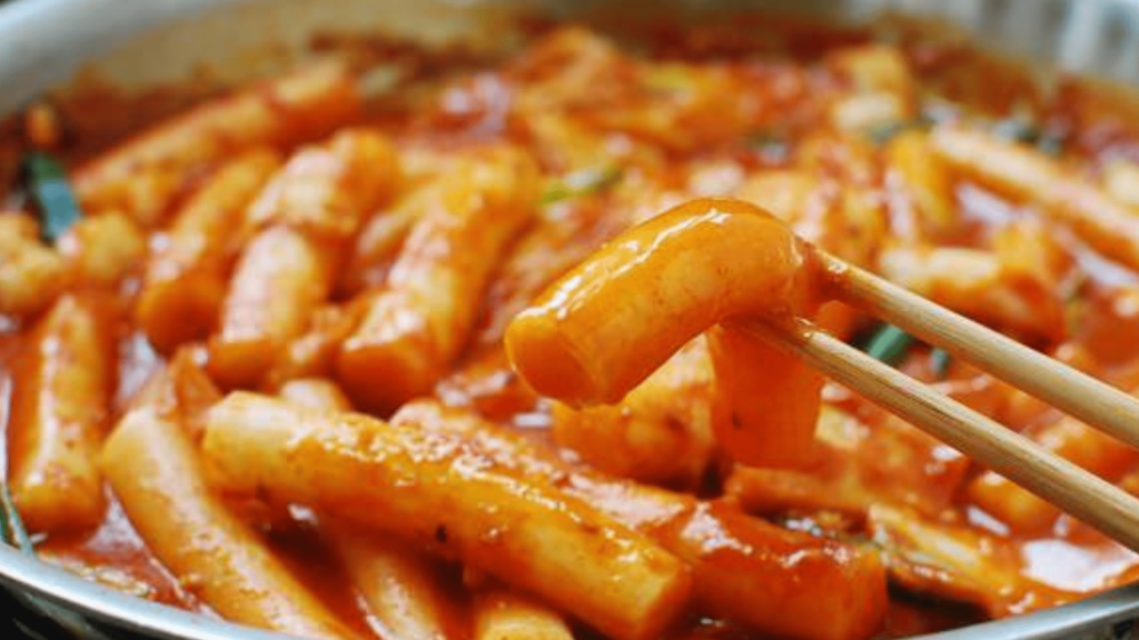 platillos coreanos en K-Dramas: Tteokbokki